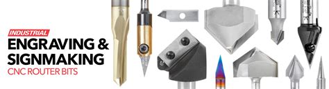 Signmaking & Engraving CNC Router Bits from Amana Tool.